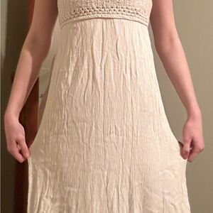 Elegant Cream Dress